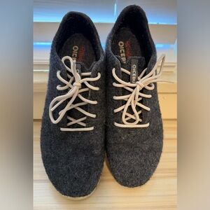 Icebug Gray Wool Sneakers